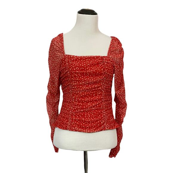 Maeve by Anthropologie Tulle Blouse - Small - Picture 2 of 13